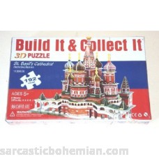 St. Basil's Cathedral Moscow Russia 192-Piece 3D Jigsaw Puzzle B003EMMGW6